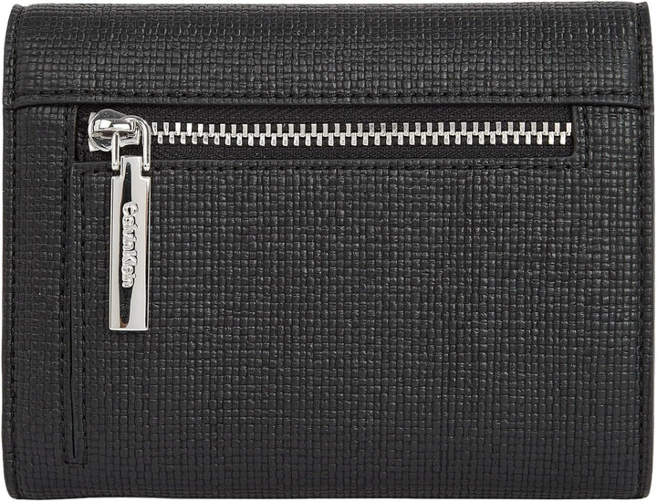 Portofel pentru femei Calvin Klein Daily Medium Trifold Klein, negru (Ck Black), mărime naturală Portofel Femei Naty Shop