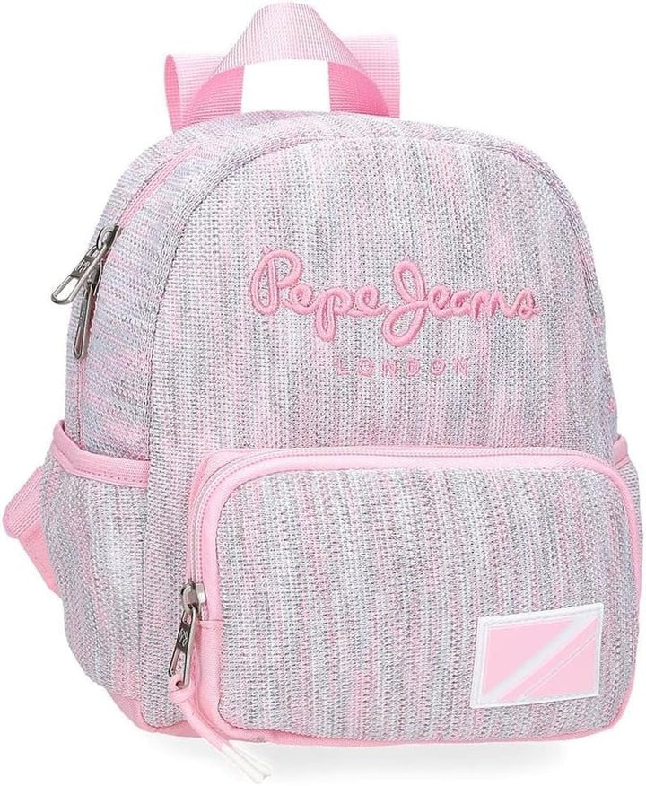 Rucsac școlar Pepe Jeans Miri, roz, 31 x 44 x 17.5 cm, poliester, 22.79 l, roz, rucsac școlar Rucsacuri si ghiozdane premium Naty Shop Freizeit-Rucksack