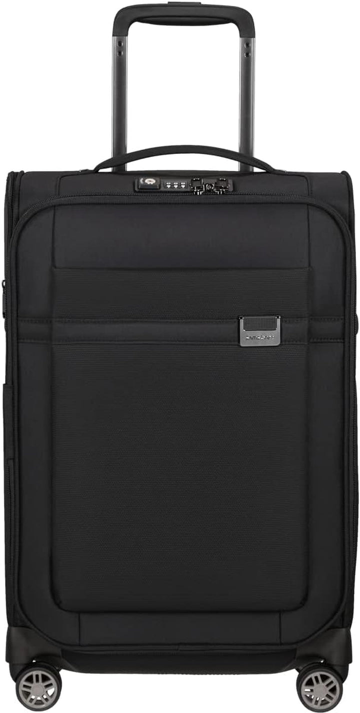Samsonite Airea - Spinner L Expandable, Valiză, 78 cm, 111.5/120 L, Negru (Negru) Bagaje și echipament de călătorie Naty Shop Negru (negru) S (55 cm - 38 L/43,5 L)