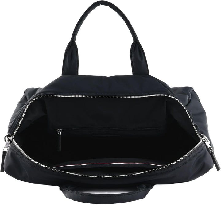 Tommy Hilfiger bărbați TH Signature geantă de voiaj AM0AM12218 sac de călătorie, negru (negru) Bagaje și echipament de călătorie Naty Shop